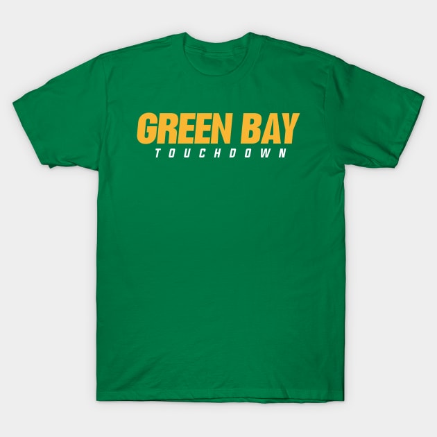 Green Bay Football Team T-Shirt by igzine
